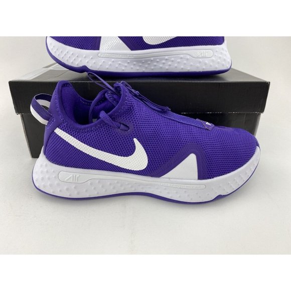 Nike PG 4 Purple White Men's Basketball Shoes Sneakers Paul George - Picture 12 of 12